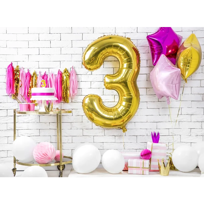 Tortagyertya 3-as szám, arany csillogó