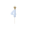 Tortagyertya 4-es szám, világoskék