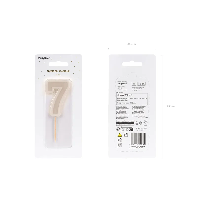Tortagyertya 7-es szám, melegszürke