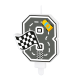 Sviečka na tortu číslo 8 Race On