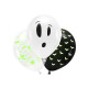 Világító Halloween lufik 27 cm – vegyes minták, 3 db