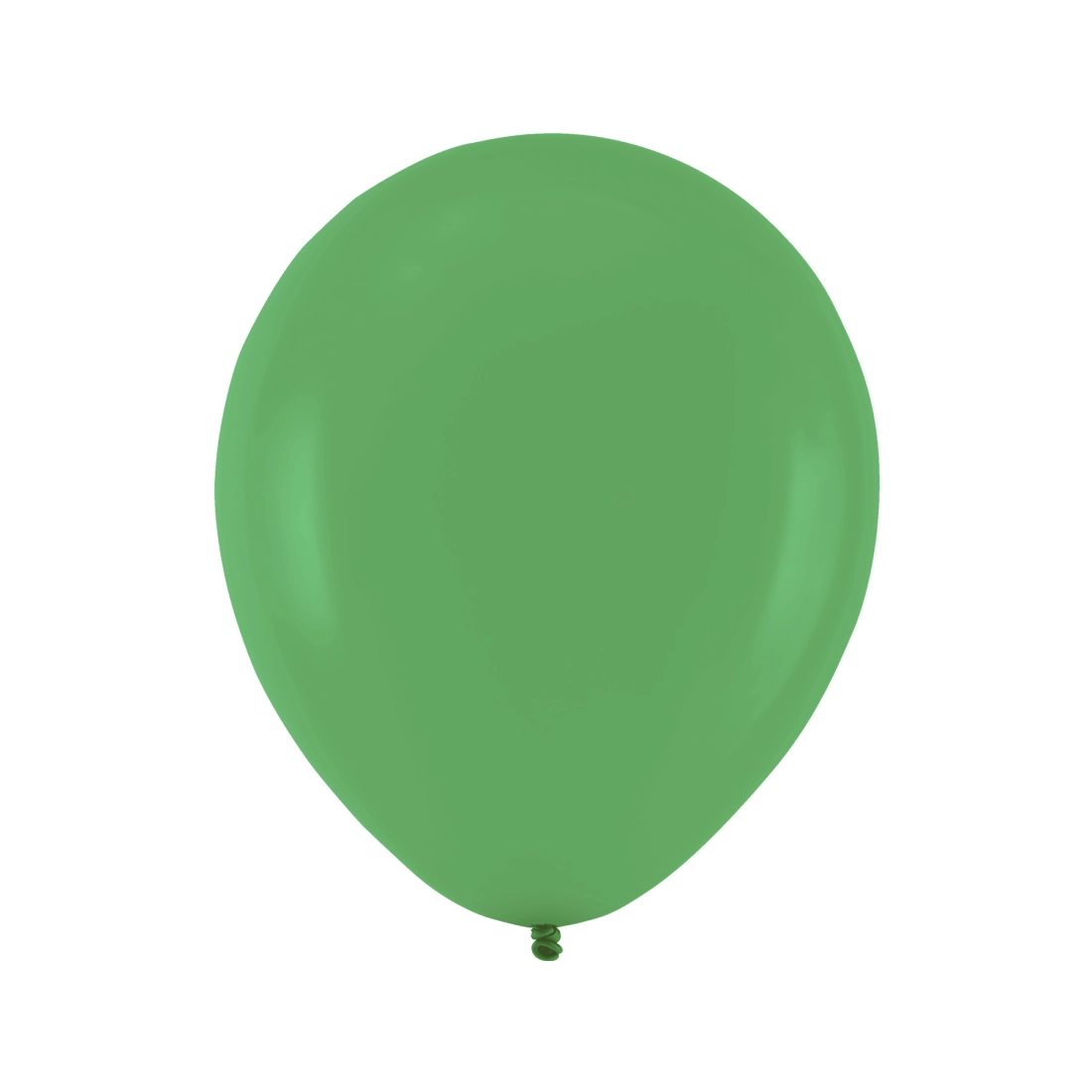 Sötétzöld pasztell lufik 25 cm – 10 darabos csomag