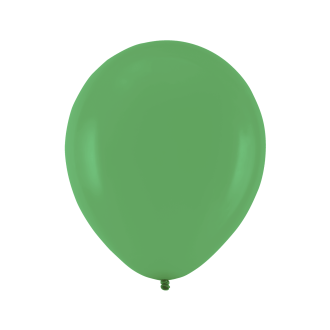Temnozeleni pastelni baloni 25 cm – pakiranje 10 kosов