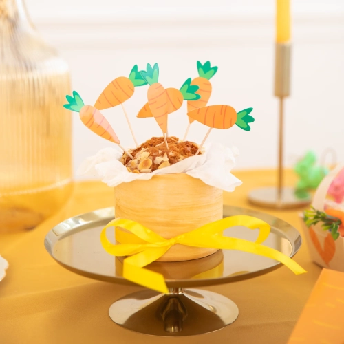 Zápichy na dort mrkve 6 ks