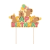 Tortový zápich Kapibara Capy Birthday 20,5x14,5 cm