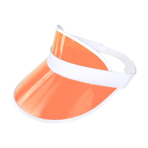 Átlátszó narancssárga napellenző nyári bulira