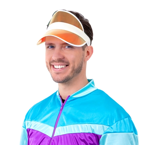 Átlátszó narancssárga napellenző nyári bulira