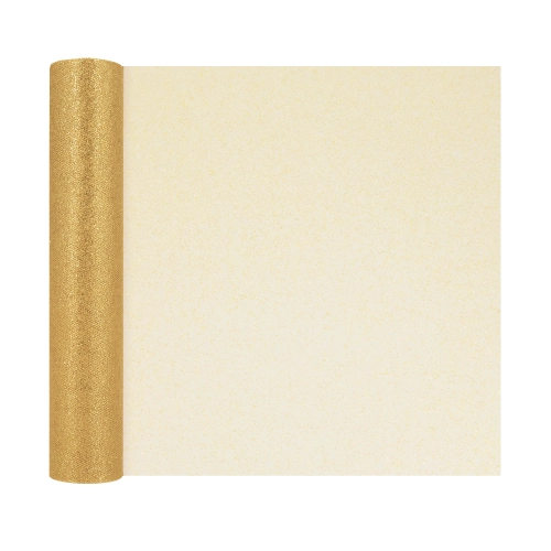 Tule sclipitor pentru decorațiuni de petrecere, auriu, 30x900 cm