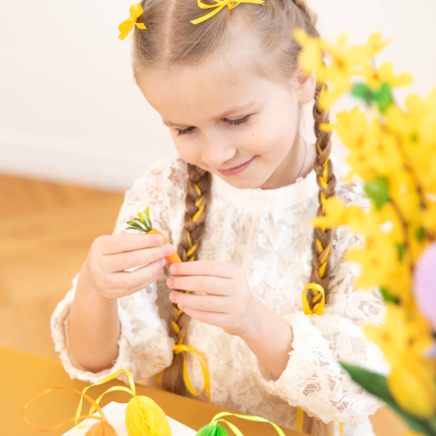 Veľkonočné dekorácie mrkvičky 12 ks