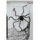 Nagy fekete pók dekoráció 103x75 cm – Halloweenre, beltérre és kültérre