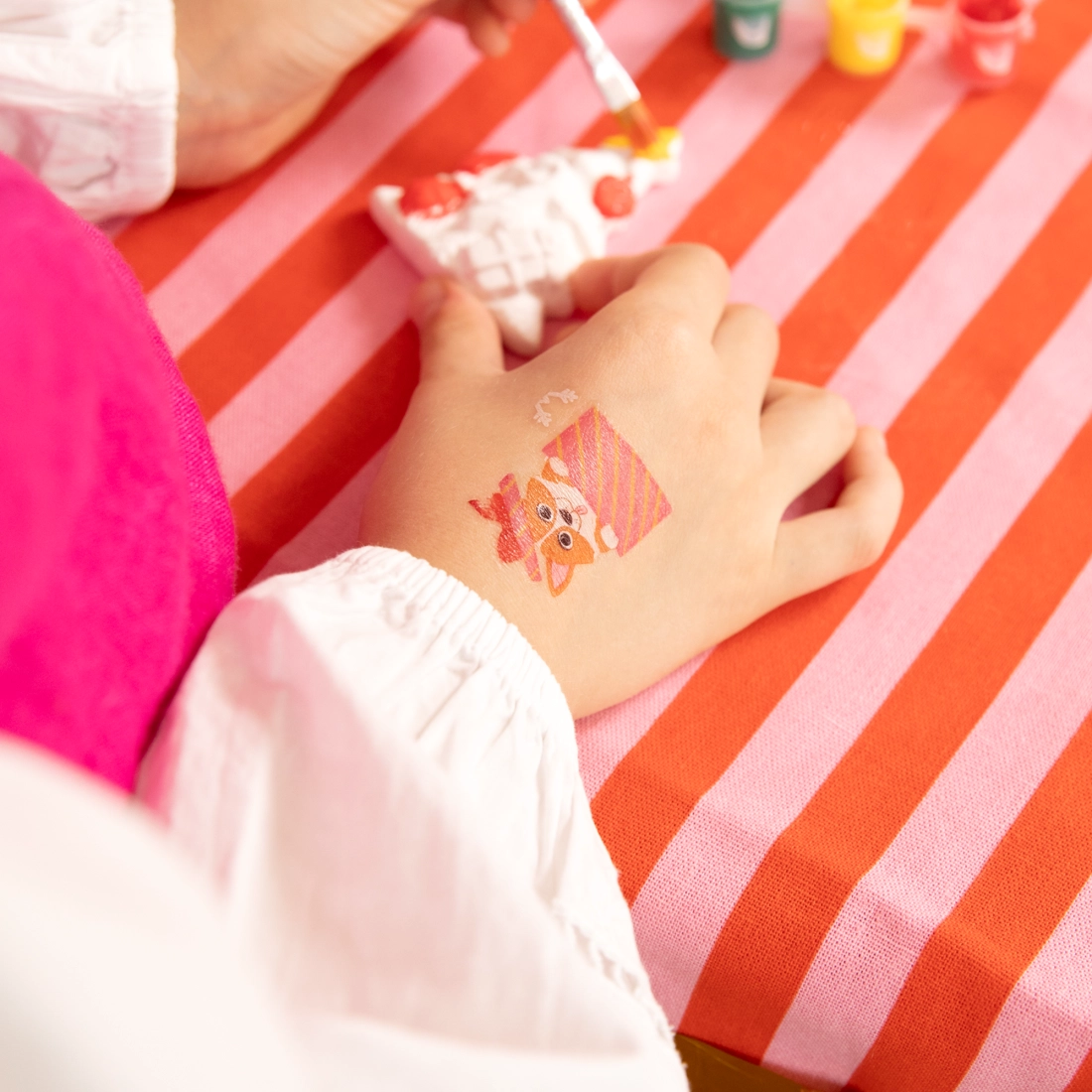 Karácsonyi ideiglenes tetoválások, lemosható testtetoválás 20 db