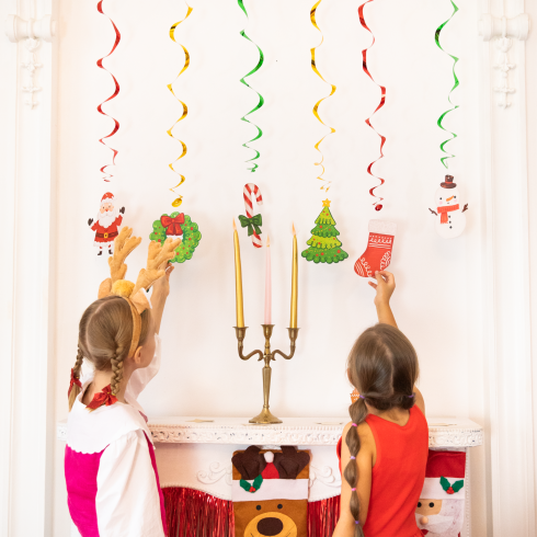 Karácsonyi forgók mix, 6 db