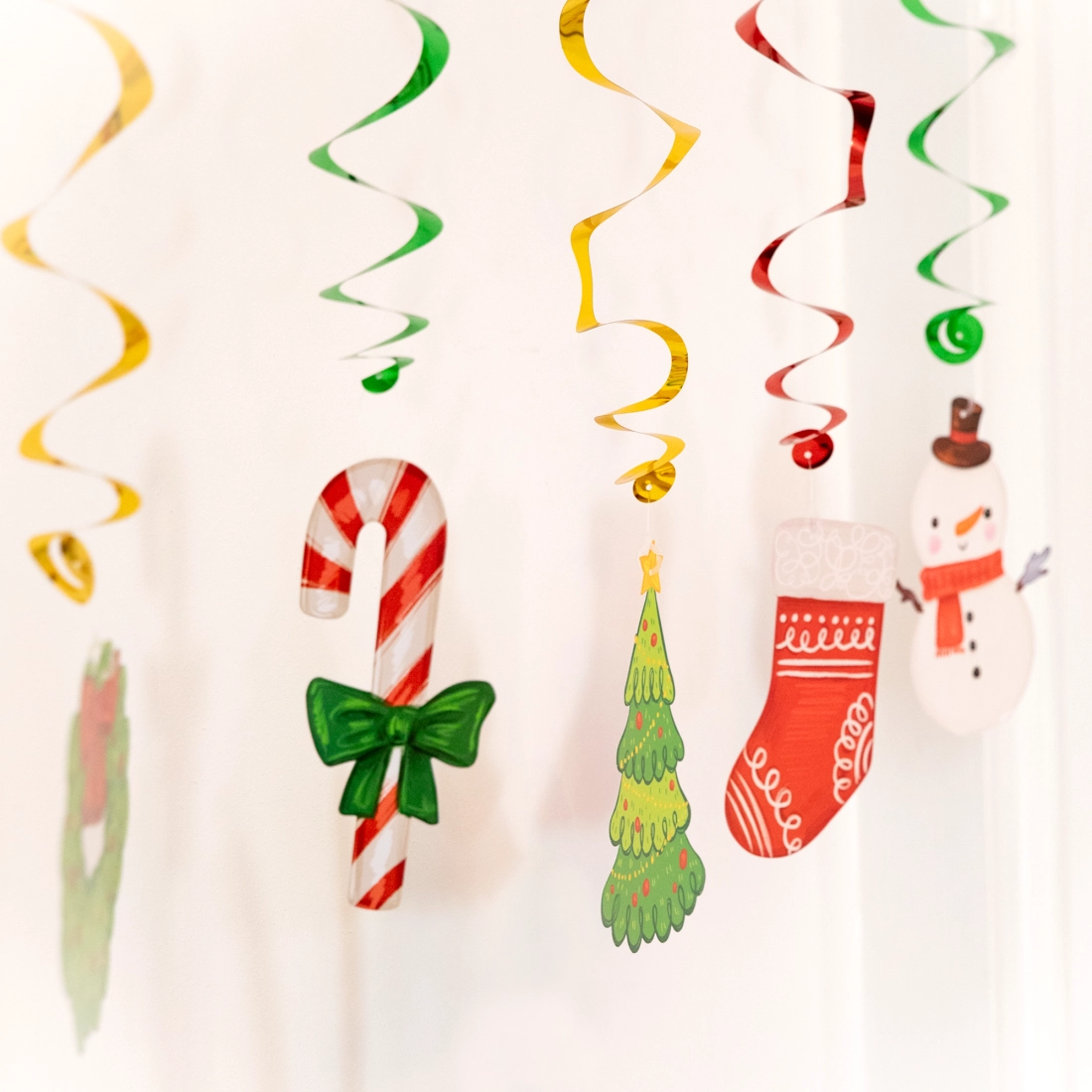 Karácsonyi forgók mix, 6 db