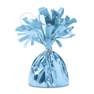 Záťaž na balóny modrá trblietavá