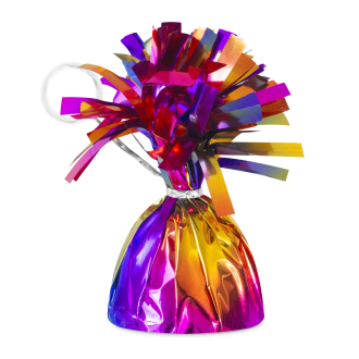 Záťaž na balóny trblietavá farebná