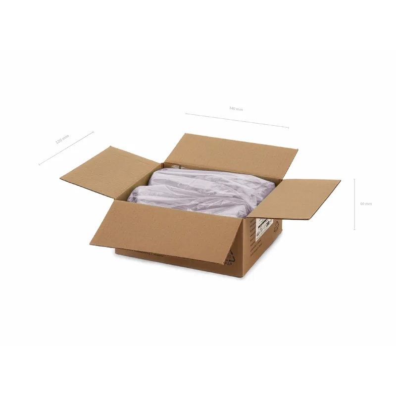 Fehér fóliás léggömbsúlyok 130 g, 7 cm (4 db)