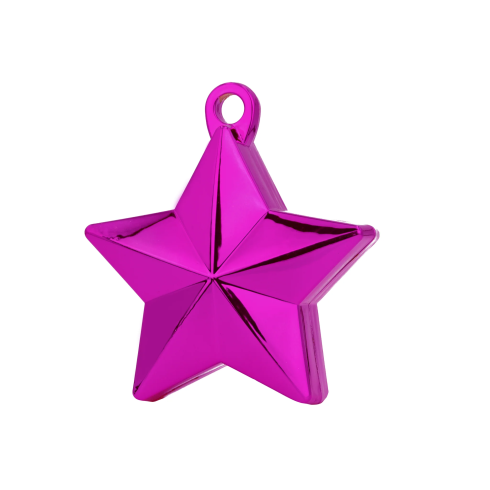 Závažie na balóny hviezda fuksia