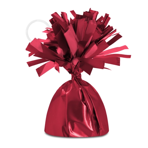 Matt metál piros léggömbnehezék