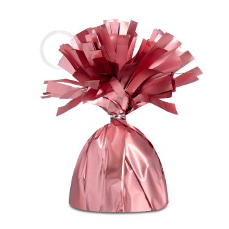 Utež za balone mat kovinski rose gold