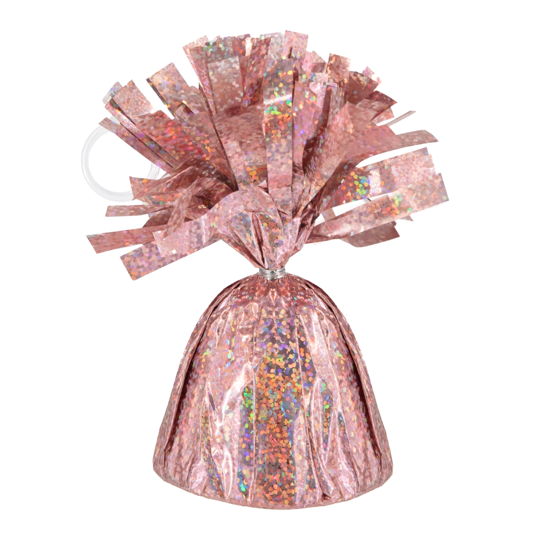 Greutate pentru baloane rose gold holografică