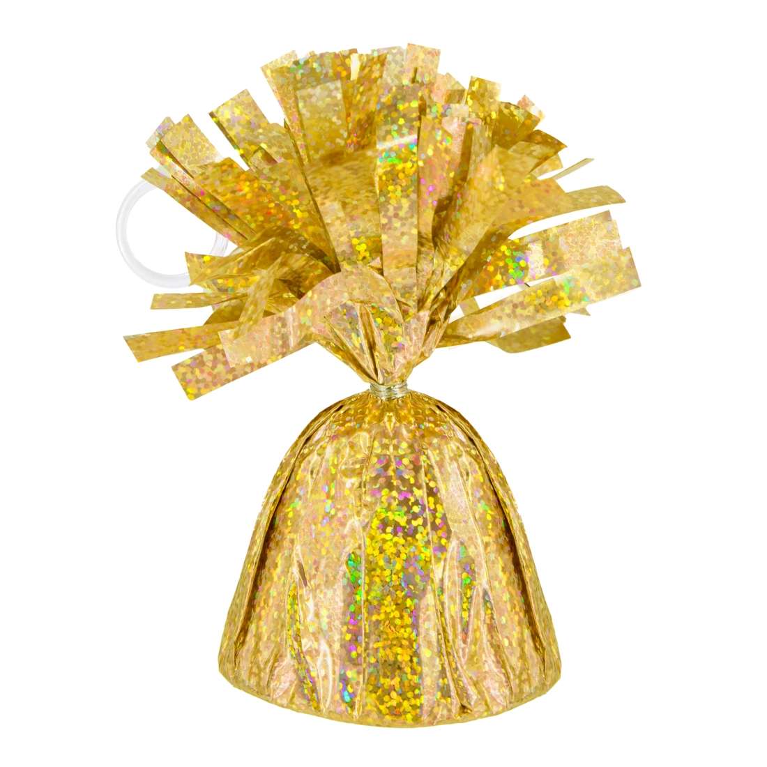 Greutate pentru baloane, holografică aurie