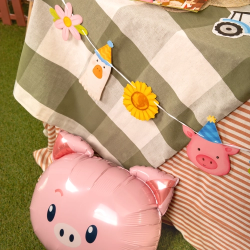 Závesná girlanda farma 190x24 cm