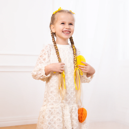 Závesná girlanda papierové veľkonočné vajíčka 300 cm