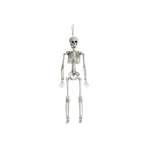 Függő halloween dekoráció csontváz 40 cm – élethű műanyag