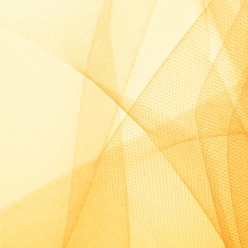 Decorațiune de petrecere suspendată din tull galben 15x900 cm