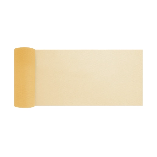 Decorațiune de petrecere suspendată din tull galben 15x900 cm