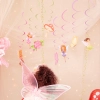 Viseće party spirale Vile 85 cm, 8 kom