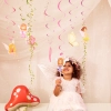 Viseće party spirale Vile 85 cm, 8 kom