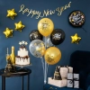 Závesný banner Happy New Year zlatý 120 cm