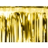 Draperie din folie aurie 18,5 x 400 cm – decorațiune lucioasă pentru petreceri