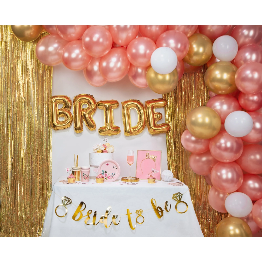 Arany fóliás lufibetű R, 40 cm