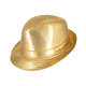Zlat klobuk iz imitacije usnja za zabave