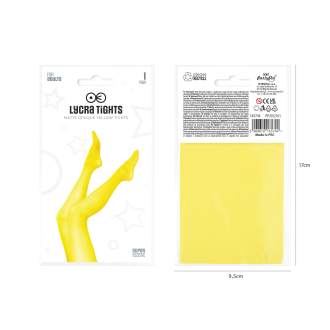 Žlté pančuchy na tanečnú párty