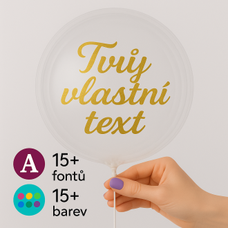 Balón Bobo – Váš vlastní text na balon