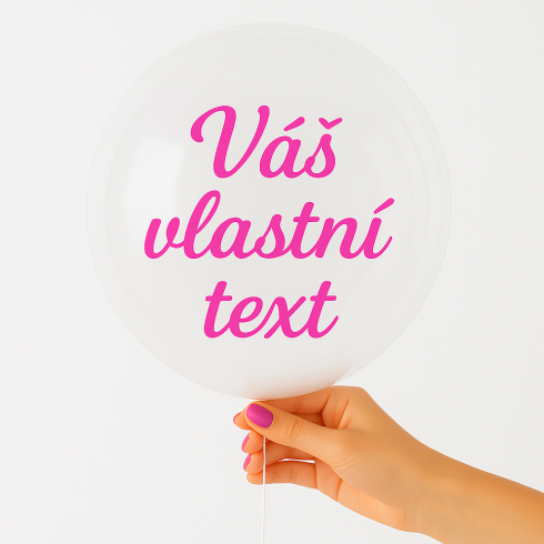 Balón Bobo – Váš vlastní text na balon