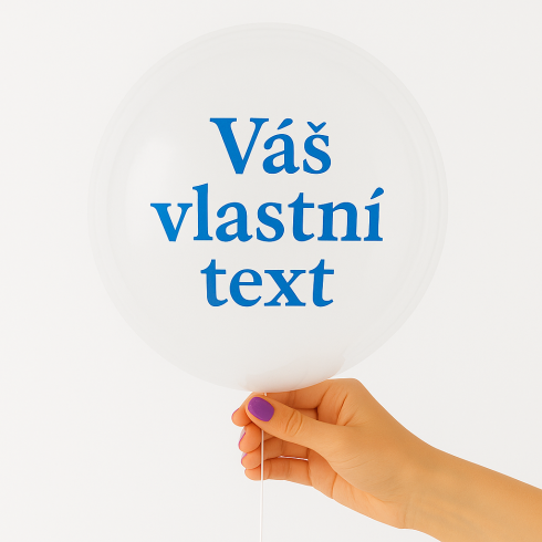 Balón Bobo – Váš vlastní text na balon