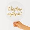 Balón Bobo – Váš vlastní text na balon