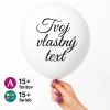 Váš vlastní text na balón