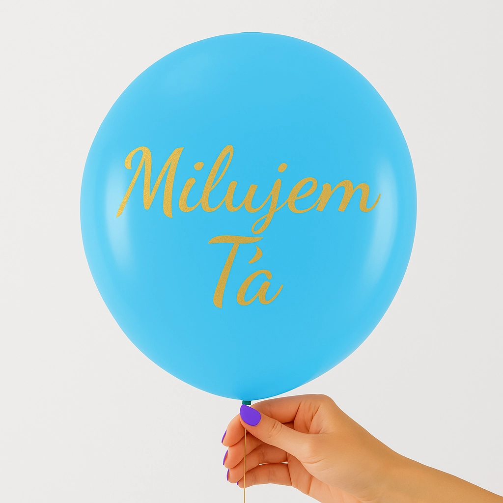 Váš vlastní text na balón