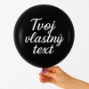 Váš vlastní text na balón