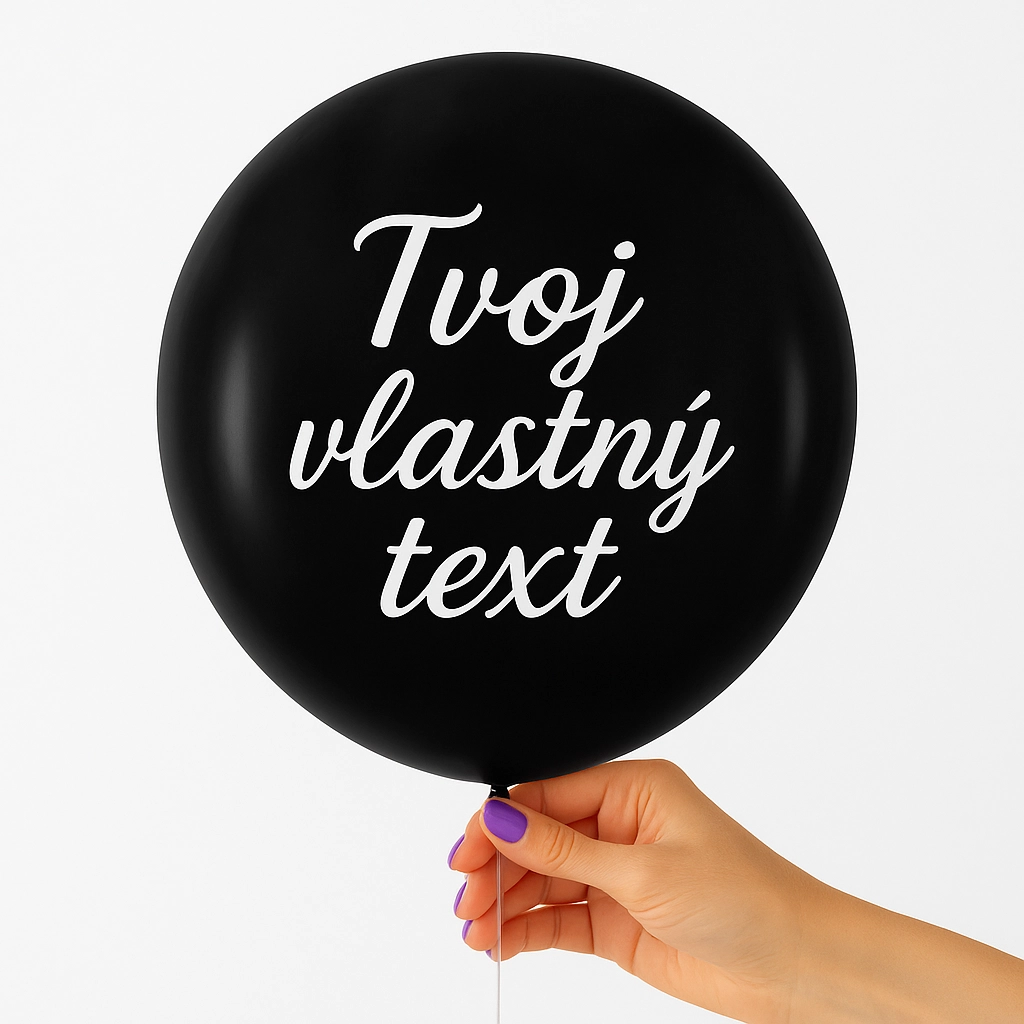 Váš vlastní text na balón
