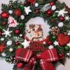 Vianočný veniec na dvere 34 cm