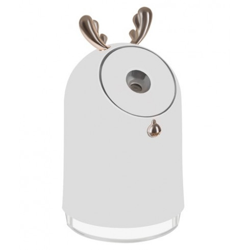 Mini Zvlhčovač vzduchu USB, 250 ml biely