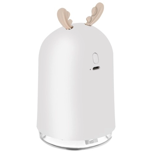Mini Zvlhčovač vzduchu USB, 250 ml biely