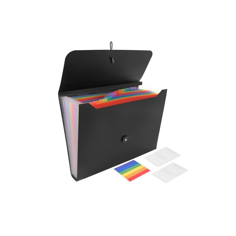 13-priehradkový priečinok/organizér na dokumenty