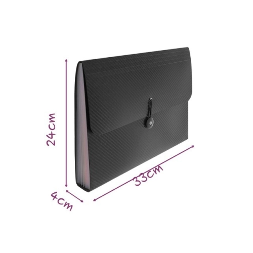 13-priehradkový priečinok/organizér na dokumenty